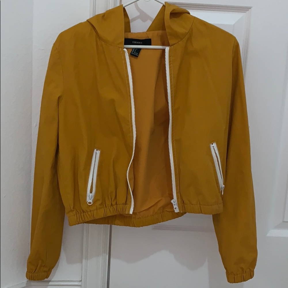 Mustard yellow jacket